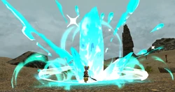 Blizzard in Cyan.