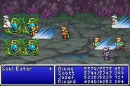 Haste1 cast on the party in Final Fantasy II (GBA).