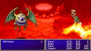Blaze, used by the Ahriman, in Final Fantasy (PSP).