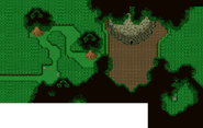 Tycoon meteorite's impact site (SNES).