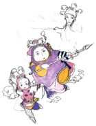 Amano Magus Sisters.jpg (95 KB) Yoshitaka Amano artwork.