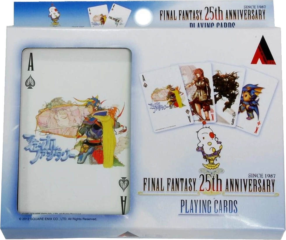 Final Fantasy 25th Anniversary Playing Cards | Final Fantasy Wiki
