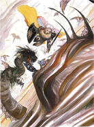 Illustration by Yoshitaka Amano.