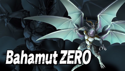 Bahamut ZERO Smash Bros Splash Card