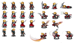 FFBE Rain Sprites