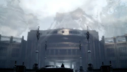 Insomnia, as it appears in the "Dawn" trailer for Final Fantasy XV.