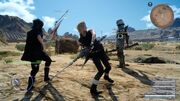 Link attack With prompto