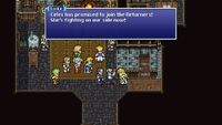 Locke Defends Celes from FFVI Pixel Remasyer