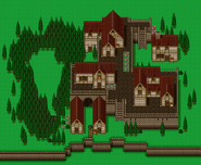 The map of Phantom Village (SNES).