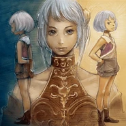 Arte de Arciela jovem.