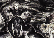 Artwork by Yoshitaka Amano.