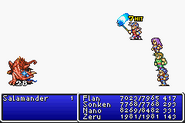 Mythril Mace in Final Fantasy II (GBA).