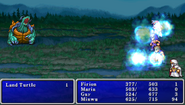 Sleep cast on the party in Final Fantasy II (PSP).