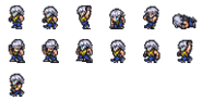 Set of Riku's sprites.