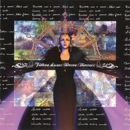 Promotional artwork of Edea with the lyrics to "Liberi Fatali".