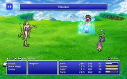 Lenna using Poisona from FFV Pixel Remaster