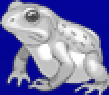 Frog portrait for Cecil, Rosa, and Kain in Final Fantasy IV: The After Years (PSP).