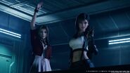 Aerith and Tifa in the Drum from FFVII Remake