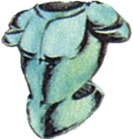 Official art of Bronze Armor from Final Fantasy II.