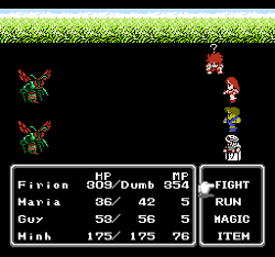 Final Fantasy II (NES).