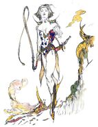 Artwork by Yoshitaka Amano.