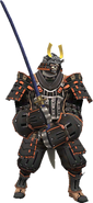 Galka Samurai in Artifact Armor.