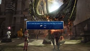 Utilizing the Historia Crux in Final Fantasy XIII-2.
