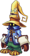 Artwork of Vivi in Kingdom Hearts by Tetsuya Nomura.