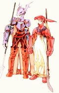Dragoons from Final Fantasy Tactics.
