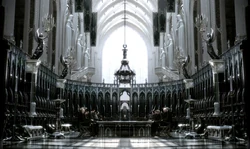 Meeting room in the Citadel for Final Fantasy Versus XIII.