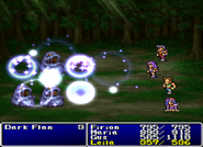 Holy1 cast on the enemy party in Final Fantasy II (PS).