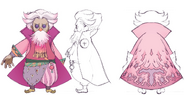 Akira Oguro concept art of Tellah (3D).