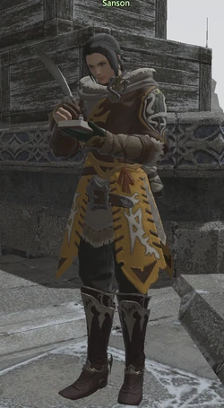Sanson's second appearance.