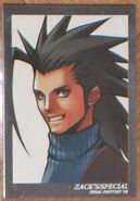 Zack's special card from Final Fantasy VII.