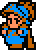 The blue Onion Knight (NES).