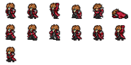 Set of Genesis's sprites.