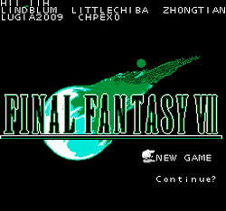 Final Fantasy Vii Unofficial Famicom Version Final Fantasy Wiki Fandom