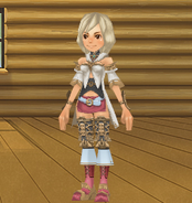 An avatar dressed as Ashelia B'nargin Dalmasca.