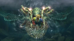 Tidus's first encounter with Geosgaeno.