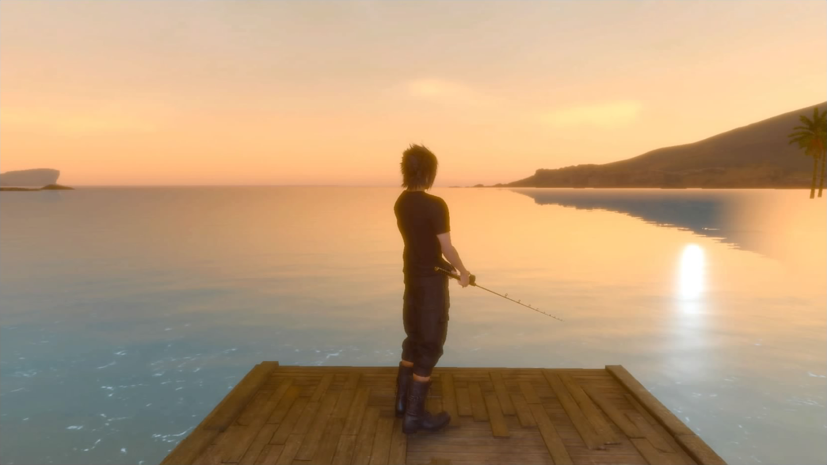 Glorious Gladio on X: Fishing Fan Noctis! I was inspired by an