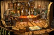 Black Mage Village Shop.