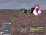 Dead Pepper (in battle).