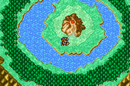 Mount Gulg on the World Map (GBA).