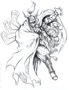 Gilgamesh FFVIII Sketch.jpg (167 KB) Artwork by Tetsuya Nomura.