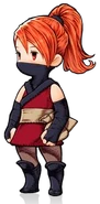 Refia as a Ninja.