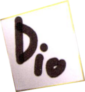 Dio's autograph.