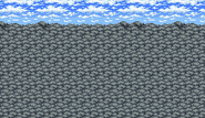 Battle background in Final Fantasy IV (SNES).