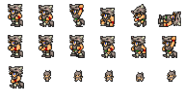 Sprites of the Berserker.