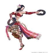 Render of an Auri dancer.