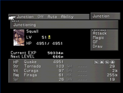 Junction System Final Fantasy Wiki Fandom